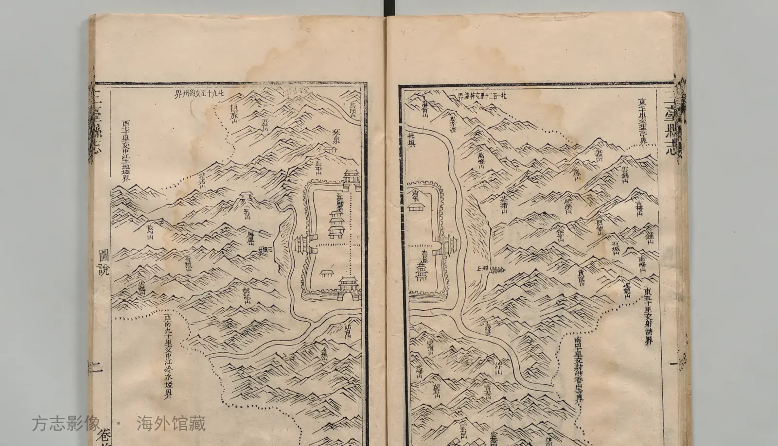 三台县志书影