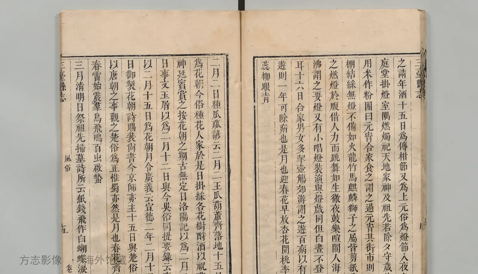 三台县志书影