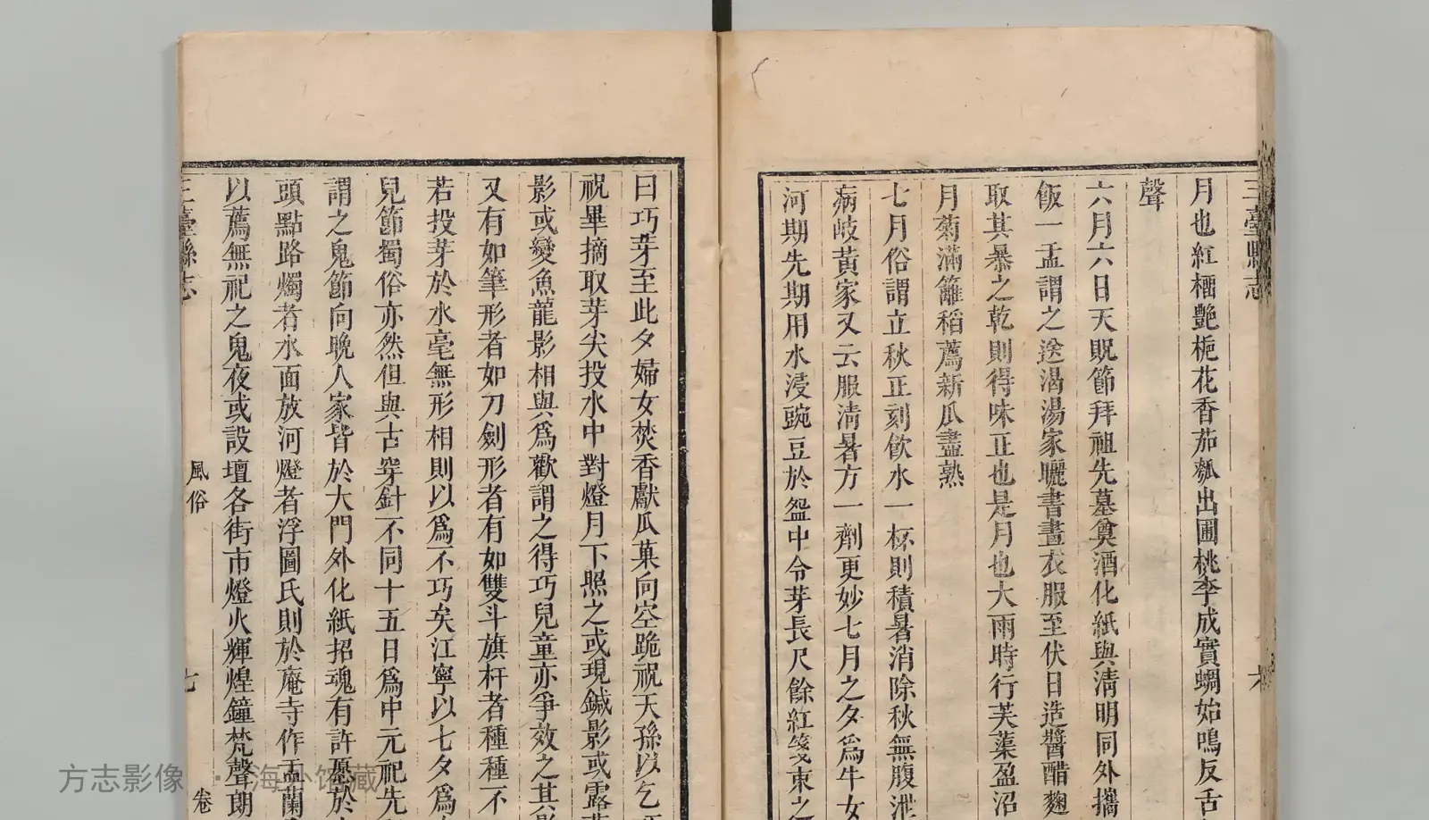 三台县志书影