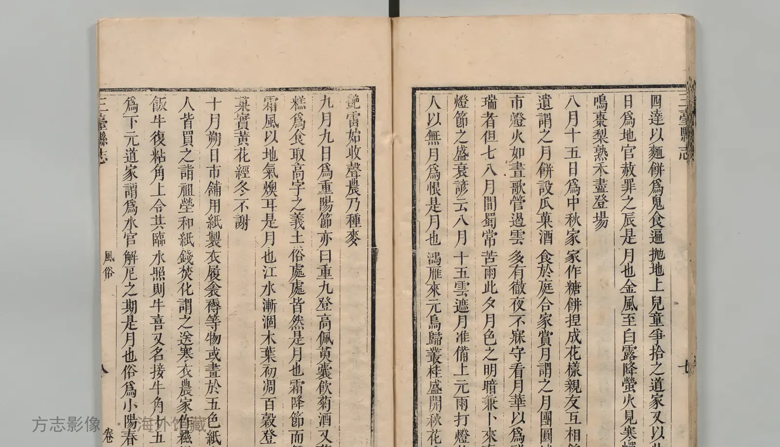 三台县志书影