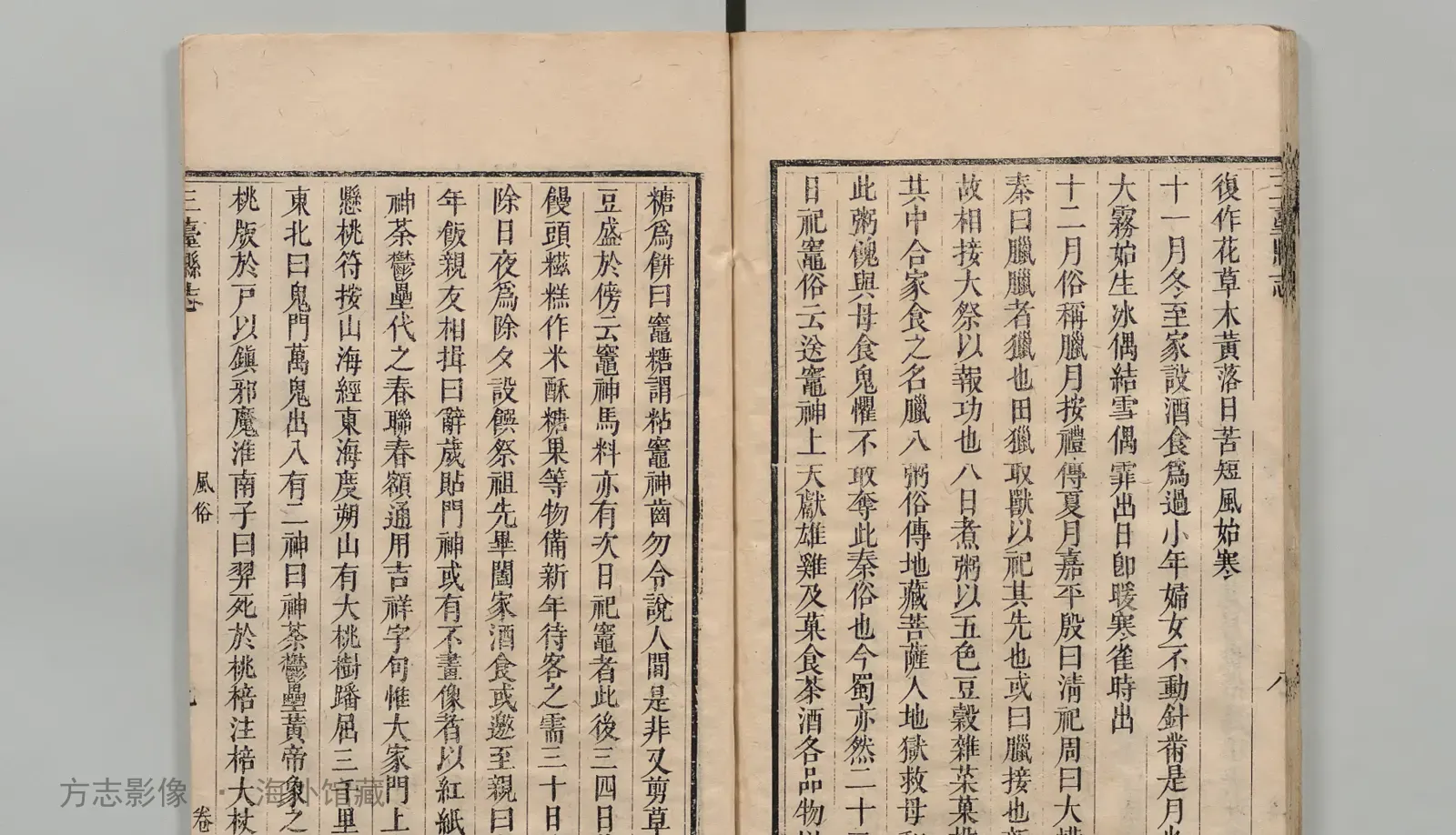 三台县志书影