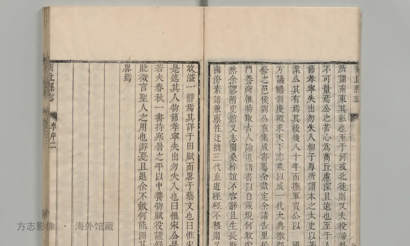 商丘县志书影