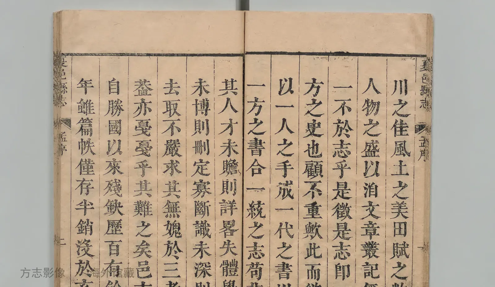 夏邑县志书影