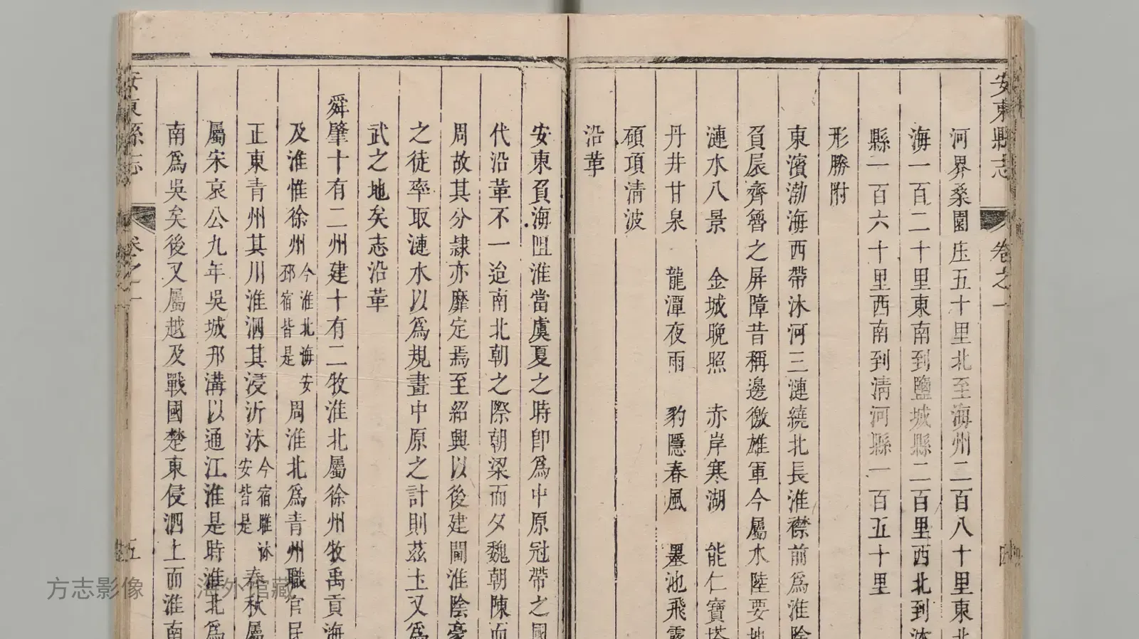 安东县志·江苏书影