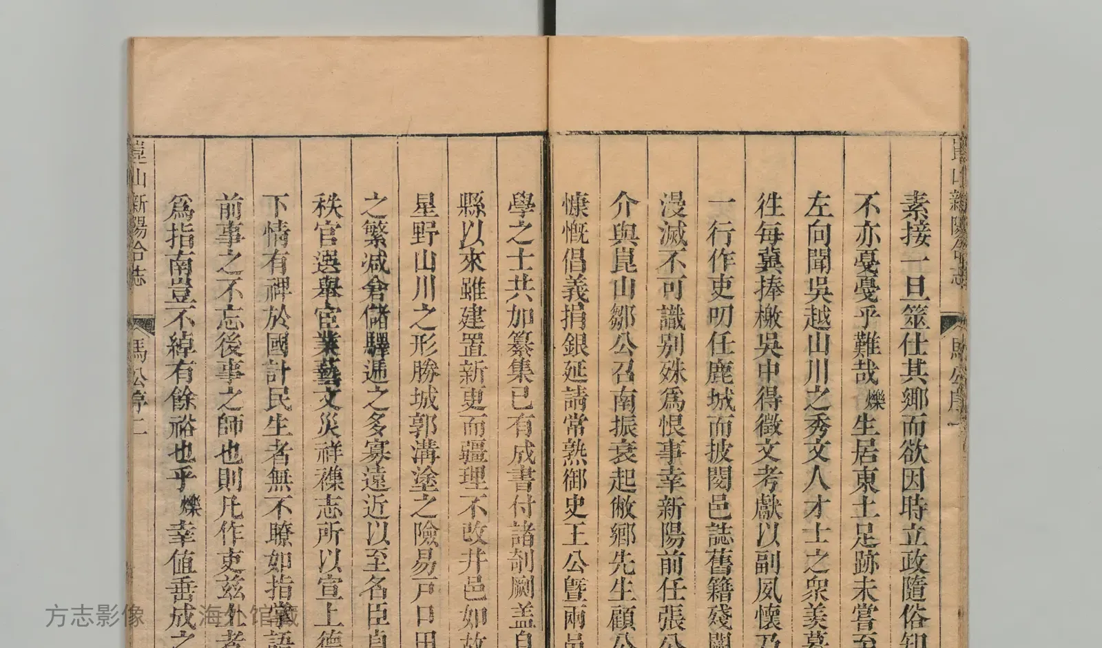 昆山新阳合志书影