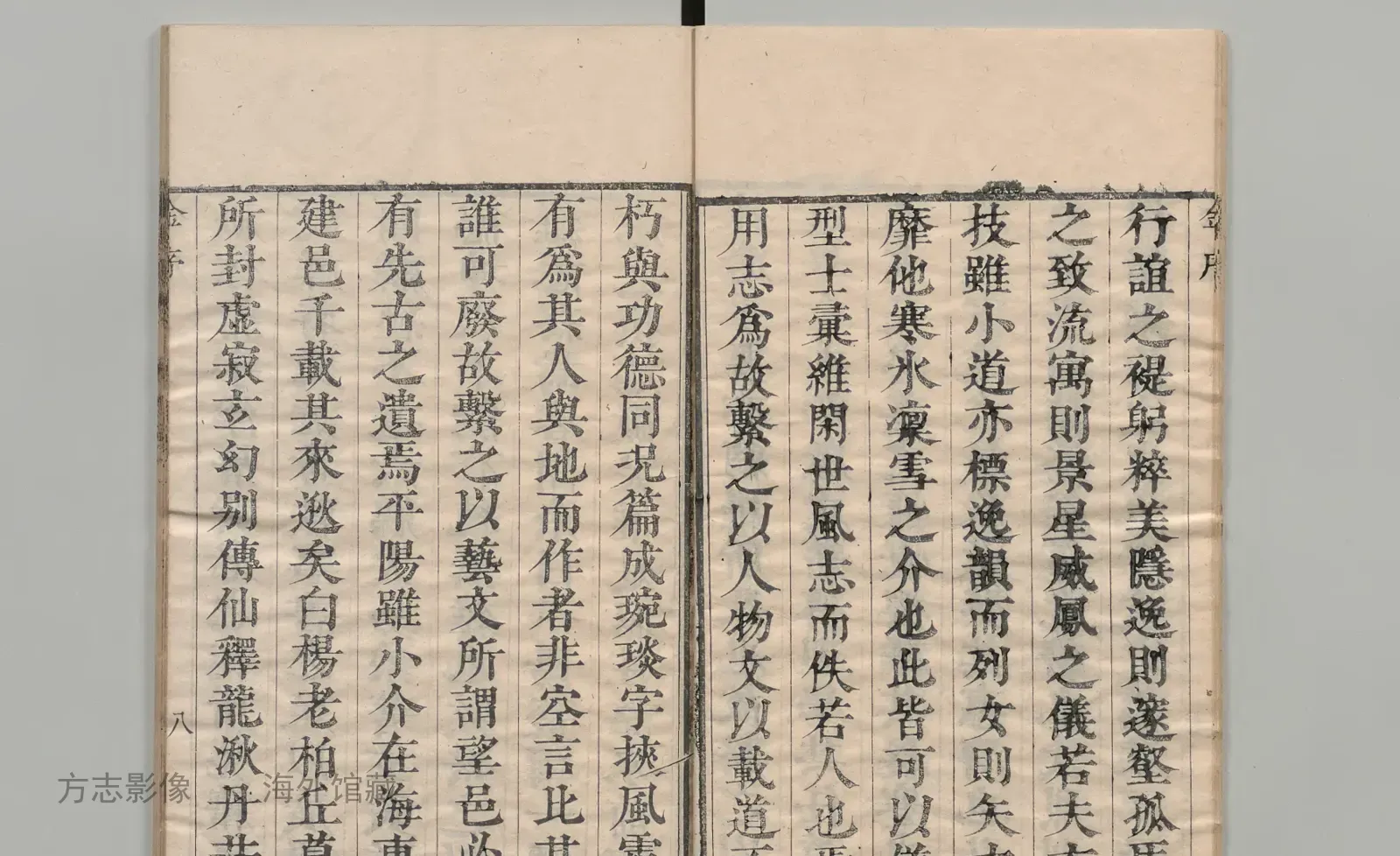 平阳县志书影