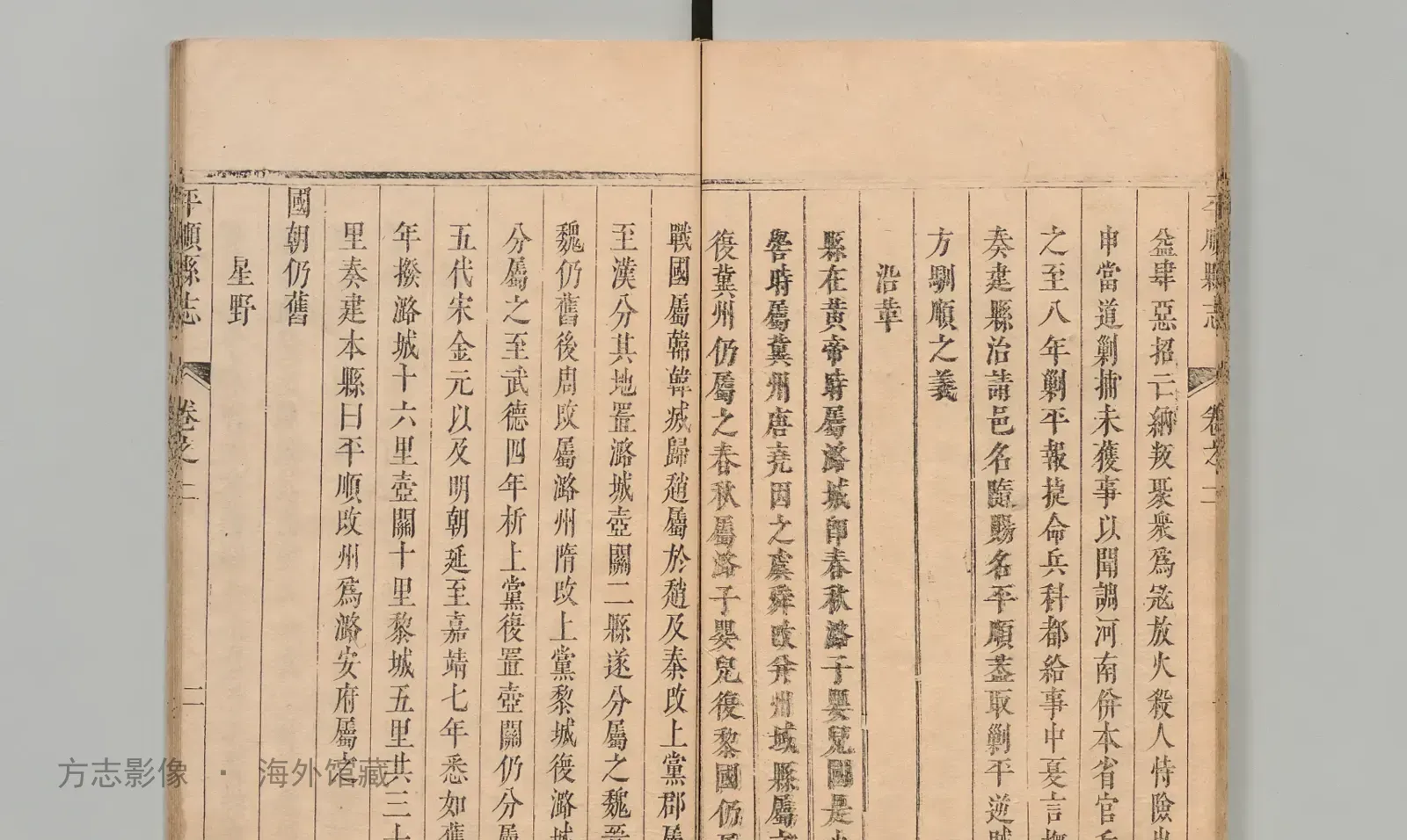平顺县志·山西书影