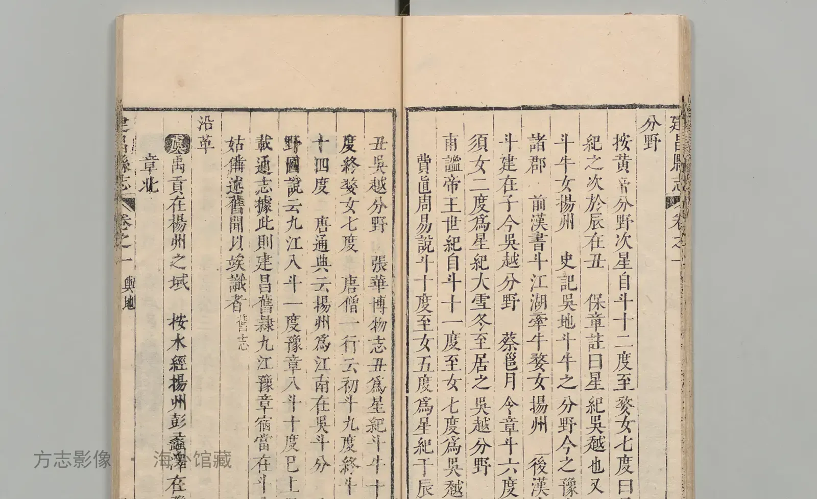 建昌县志书影