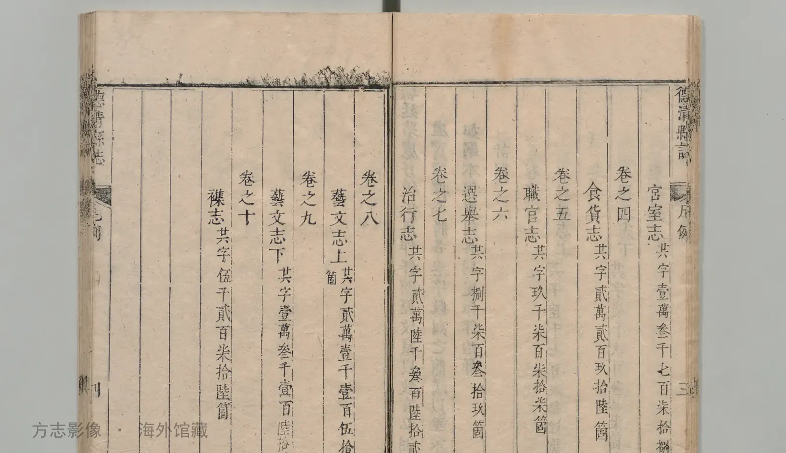 德清县志·浙江书影