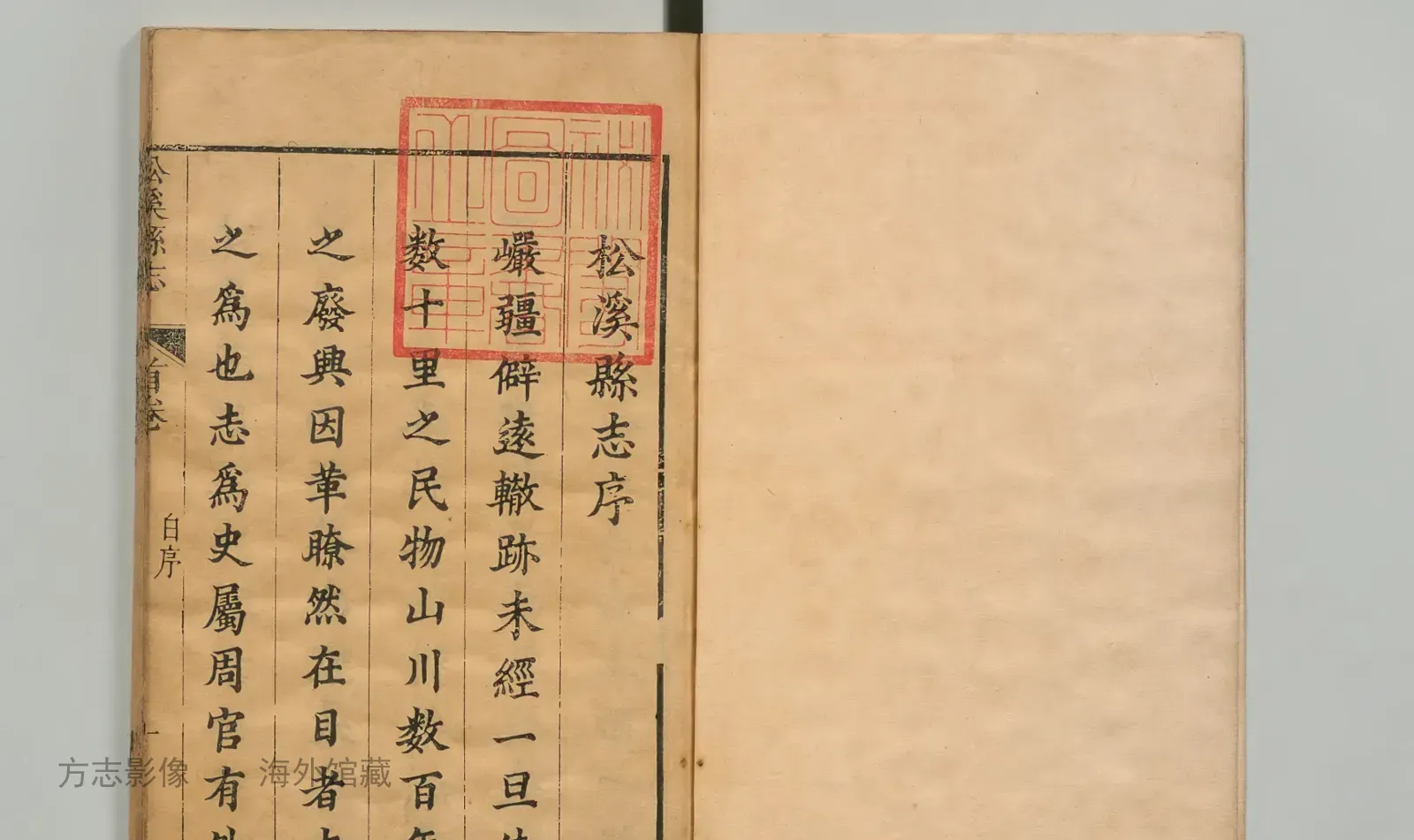 松溪县志·福建书影