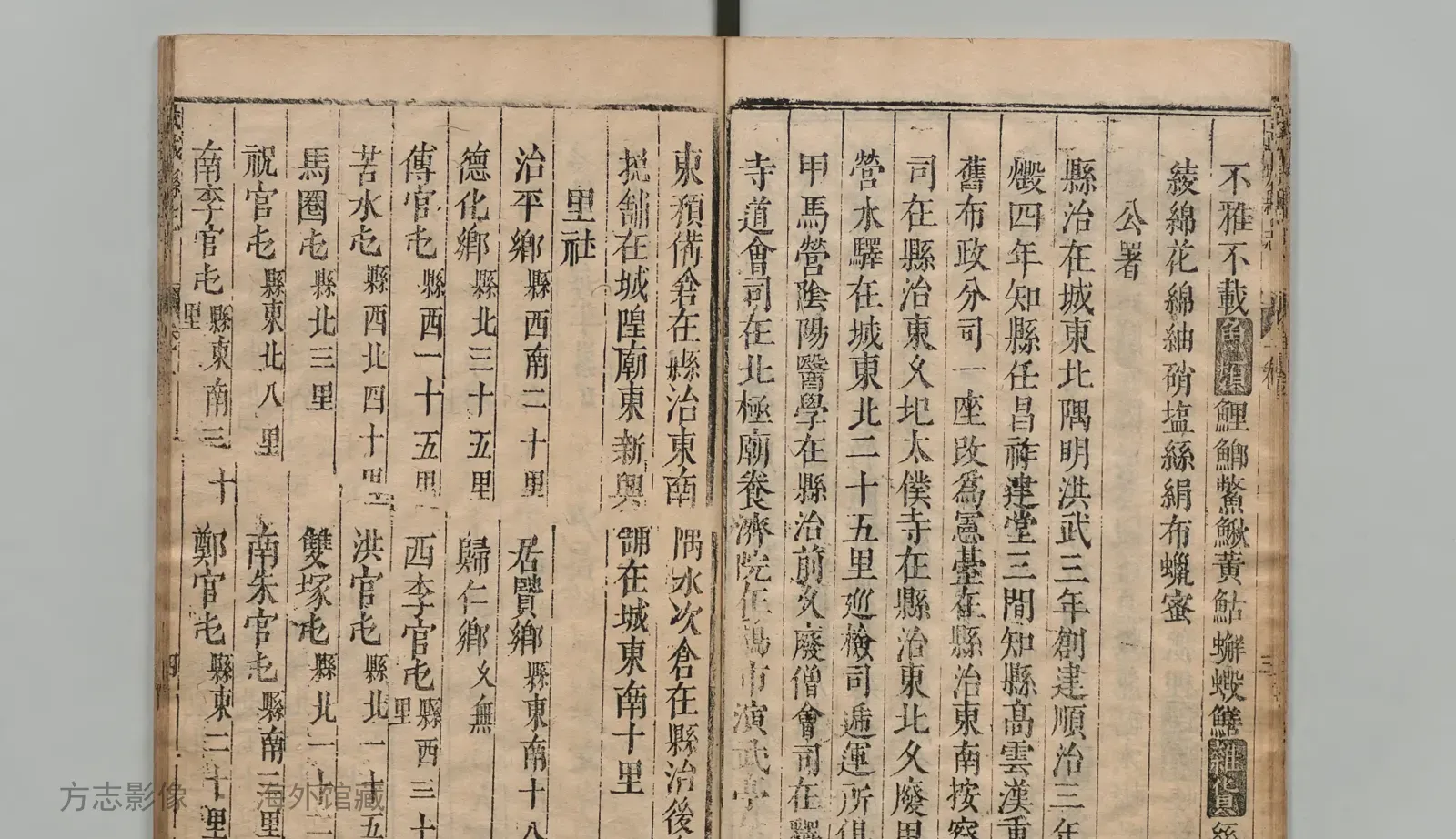 武城县志书影