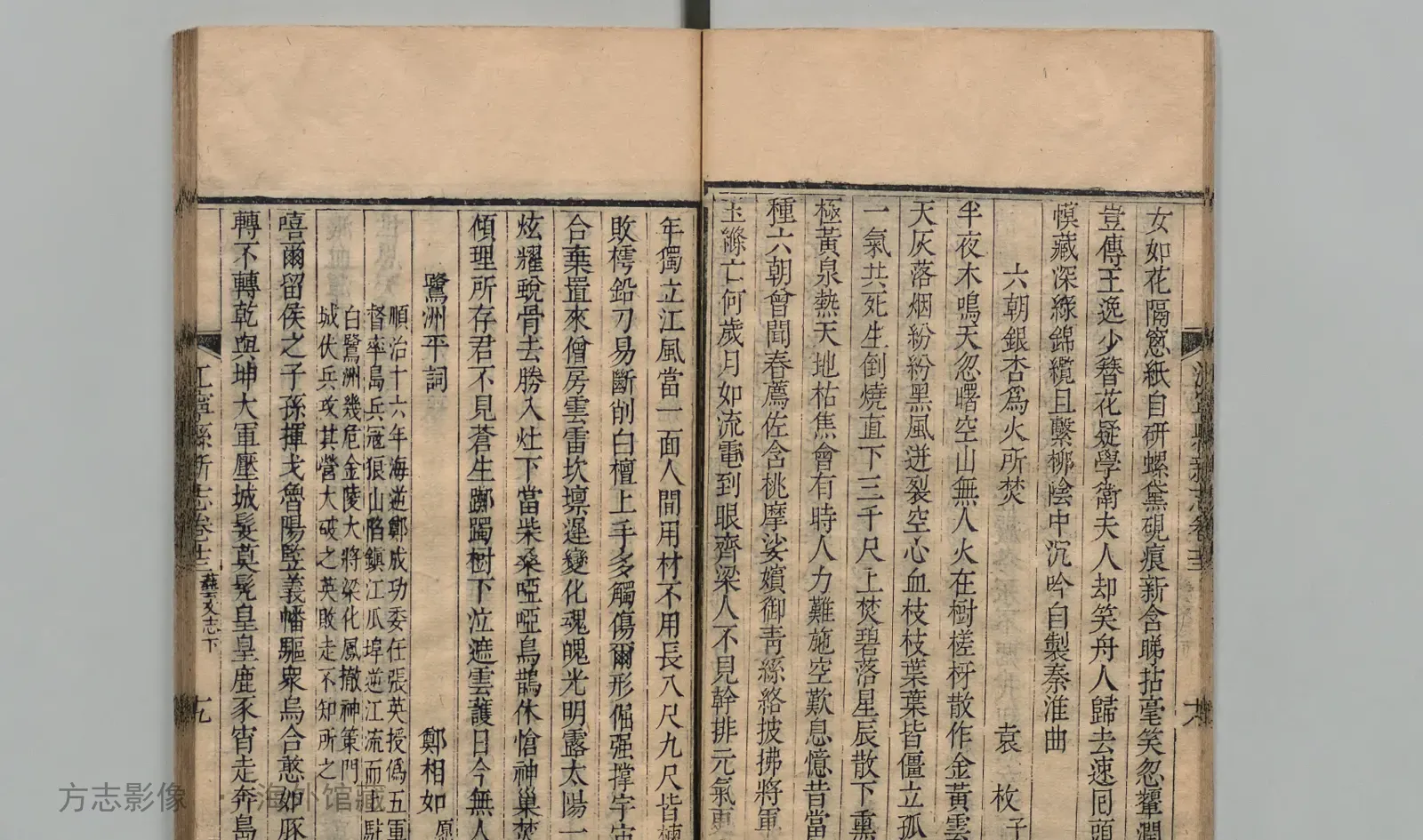 江宁新志书影