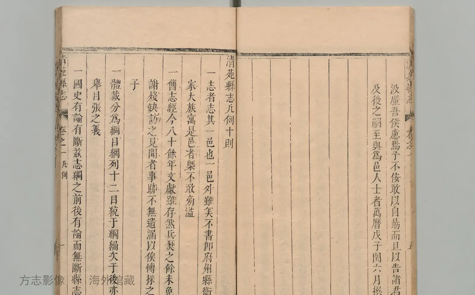 清苑县志·河北书影