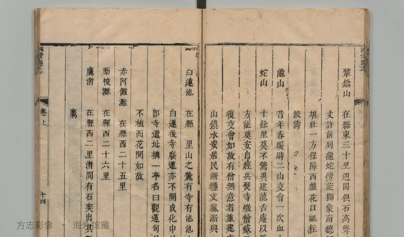 溆浦县志·湖南书影