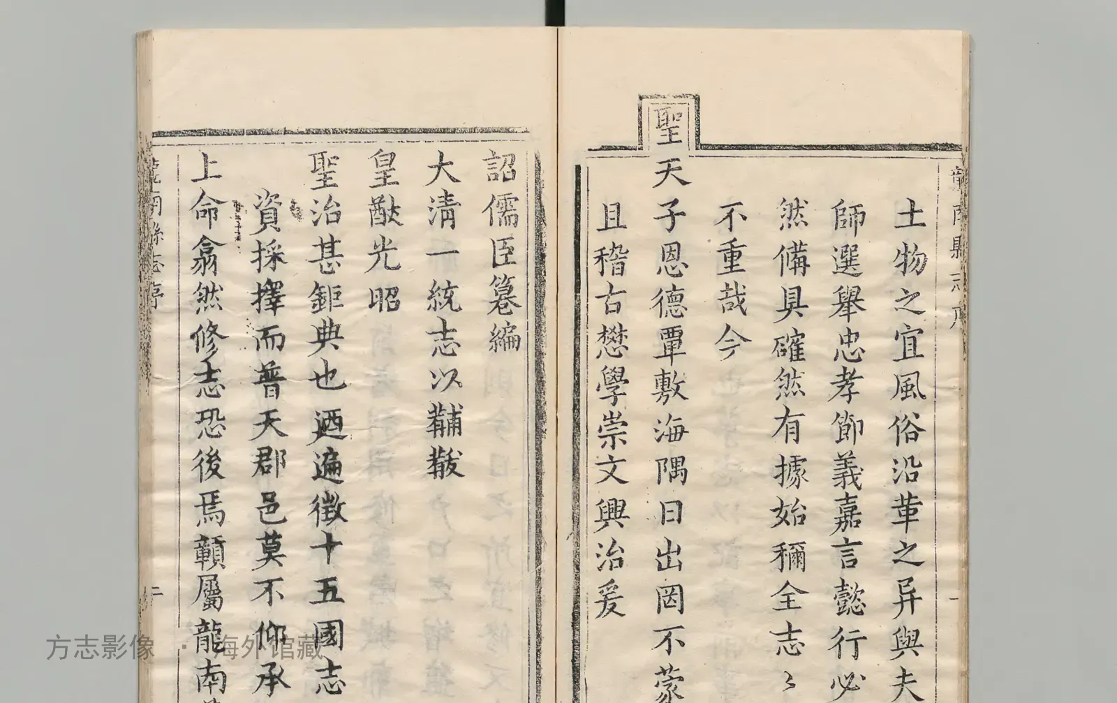 龙南县志书影