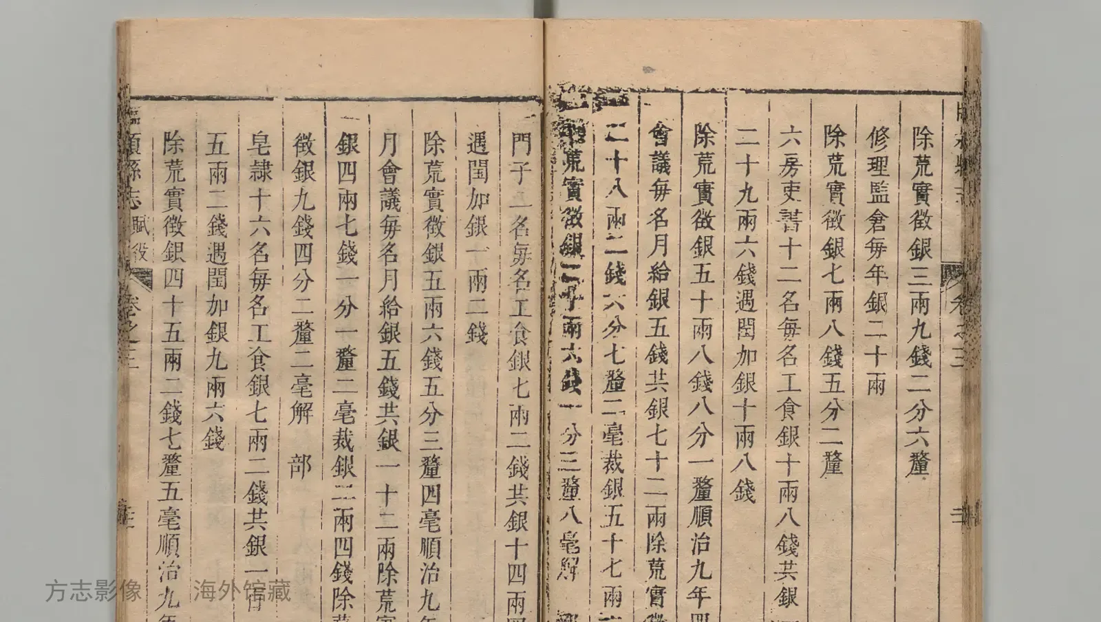 临颍县志书影