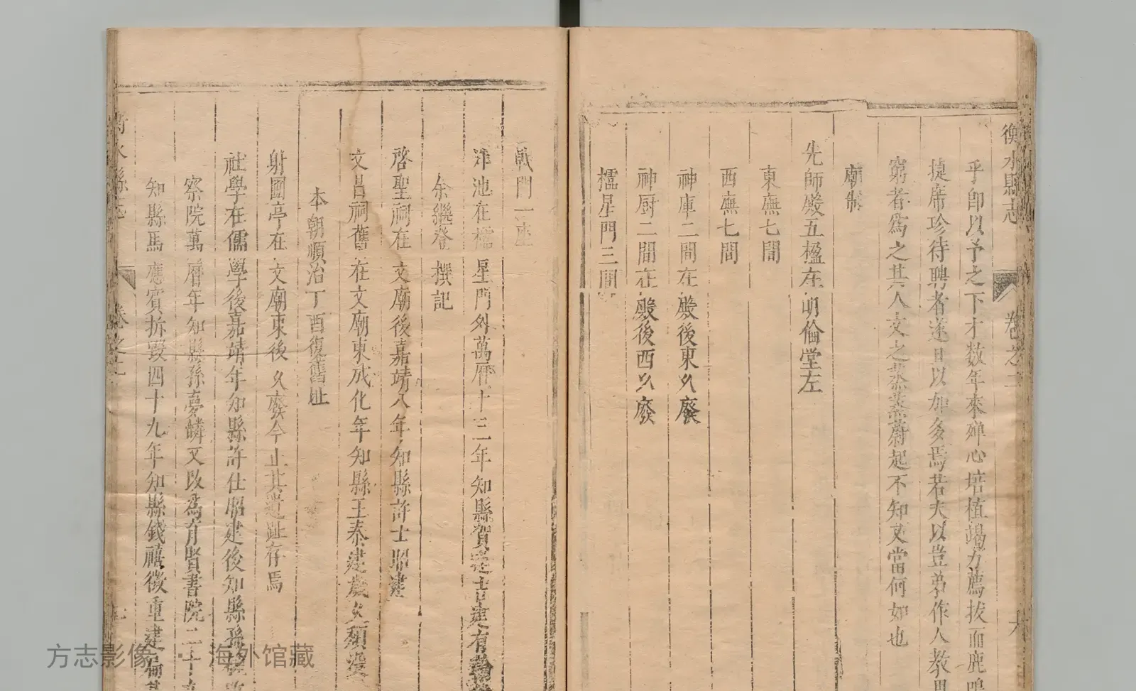衡水县志书影