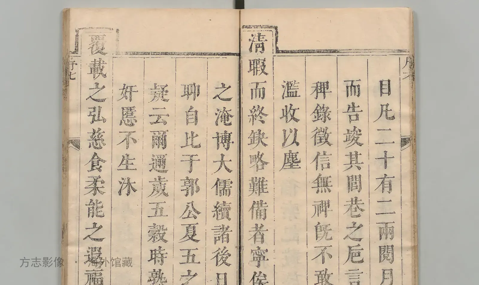 邹县志书影