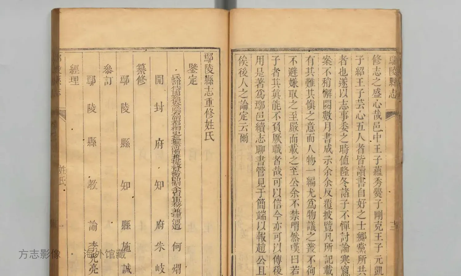 鄢陵县志·河南书影