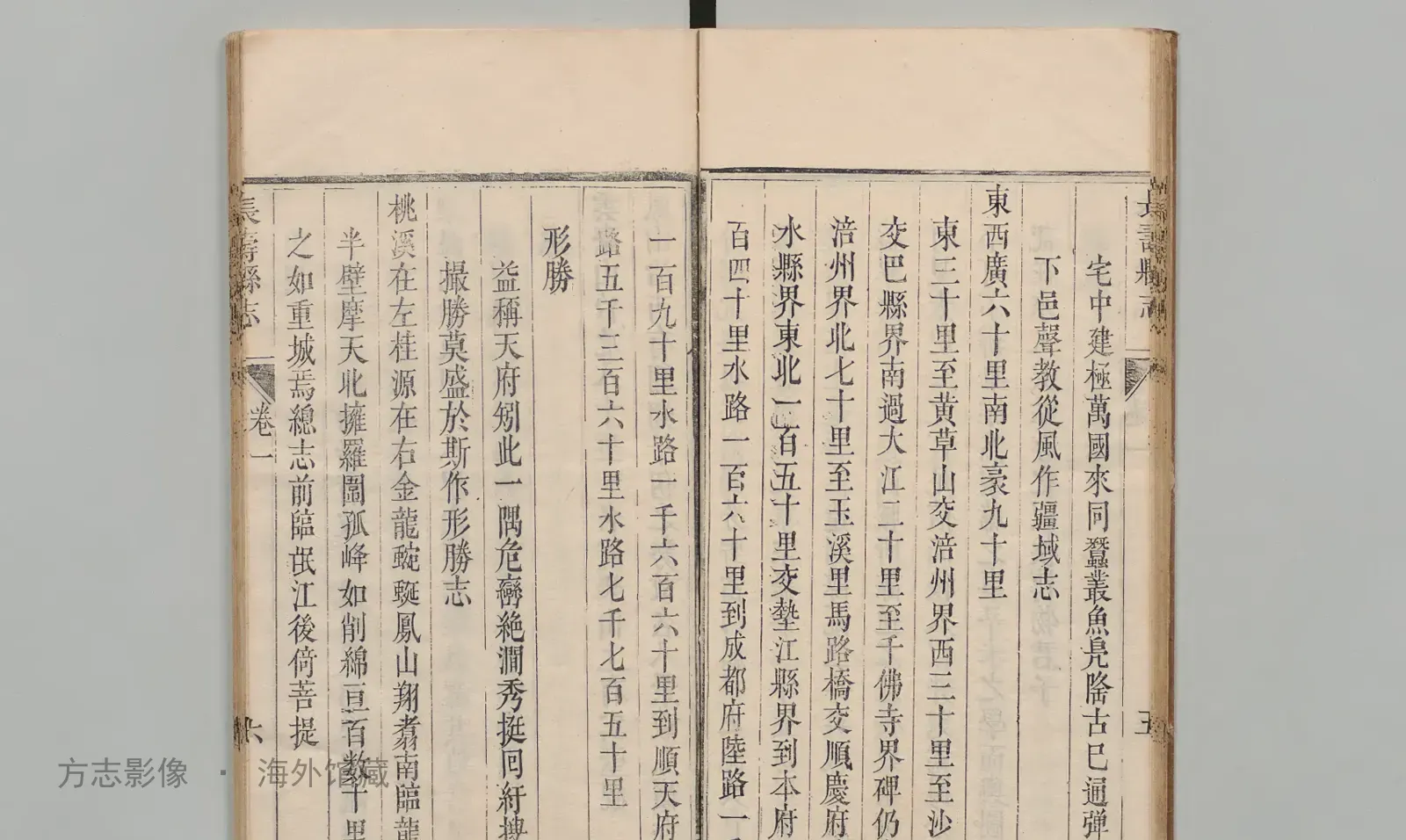 长寿县志书影