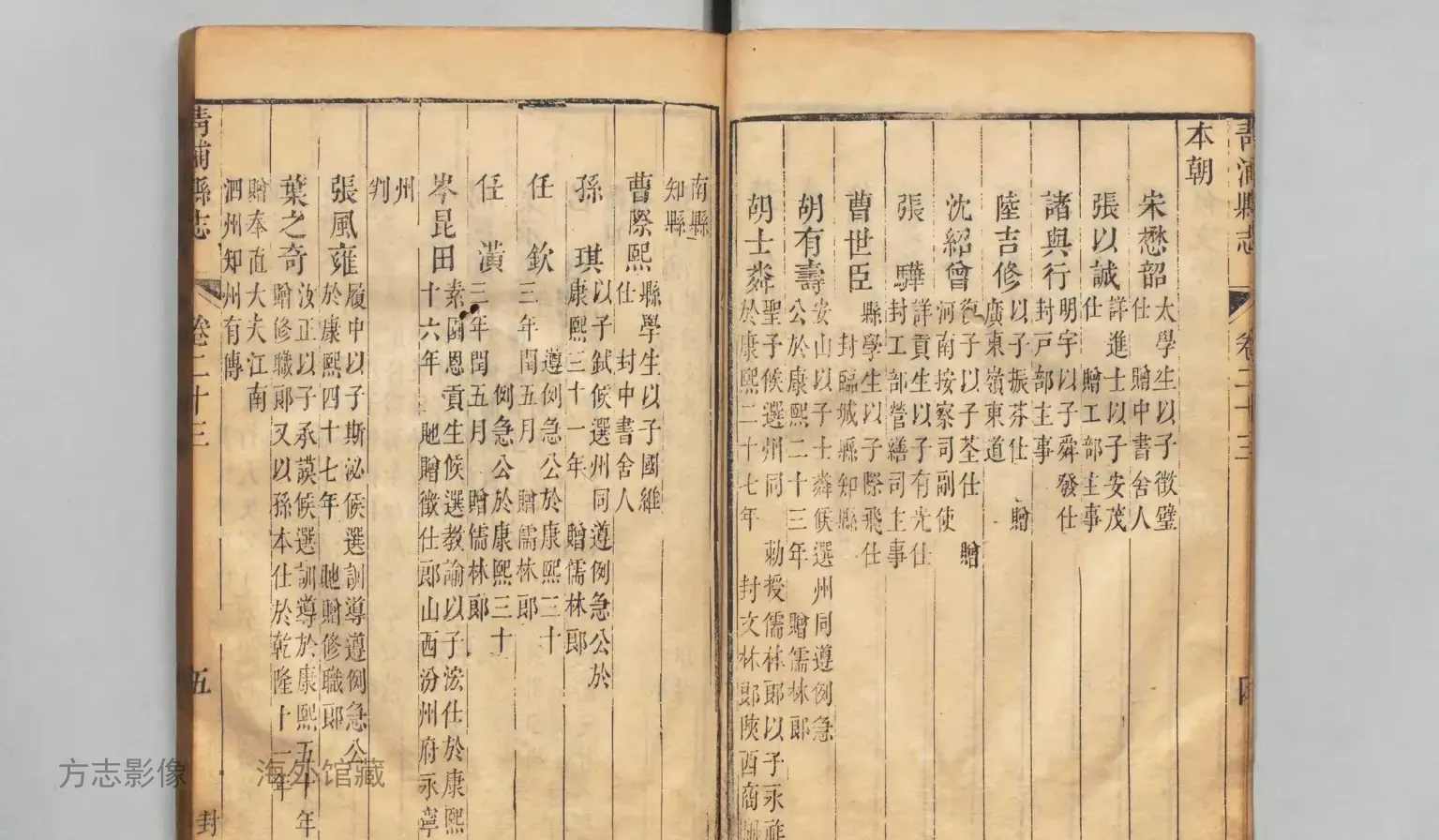 青浦县志·上海书影