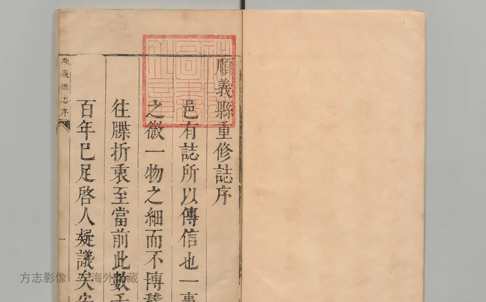 顺义县志·北京书影