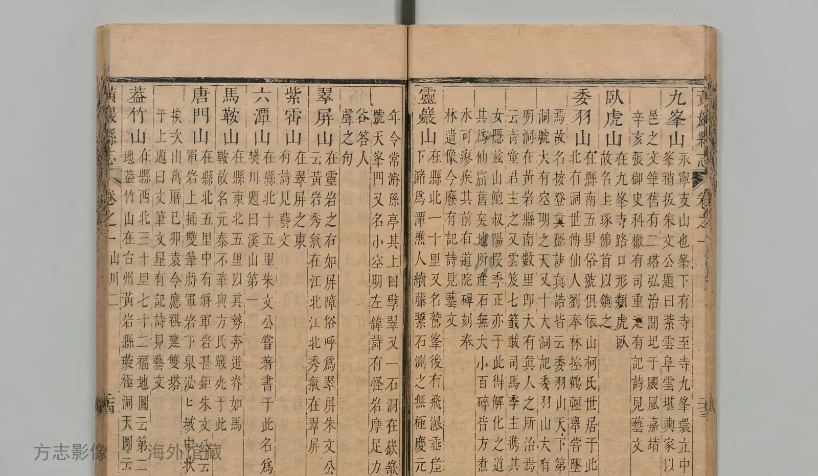 黄岩县志·浙江书影