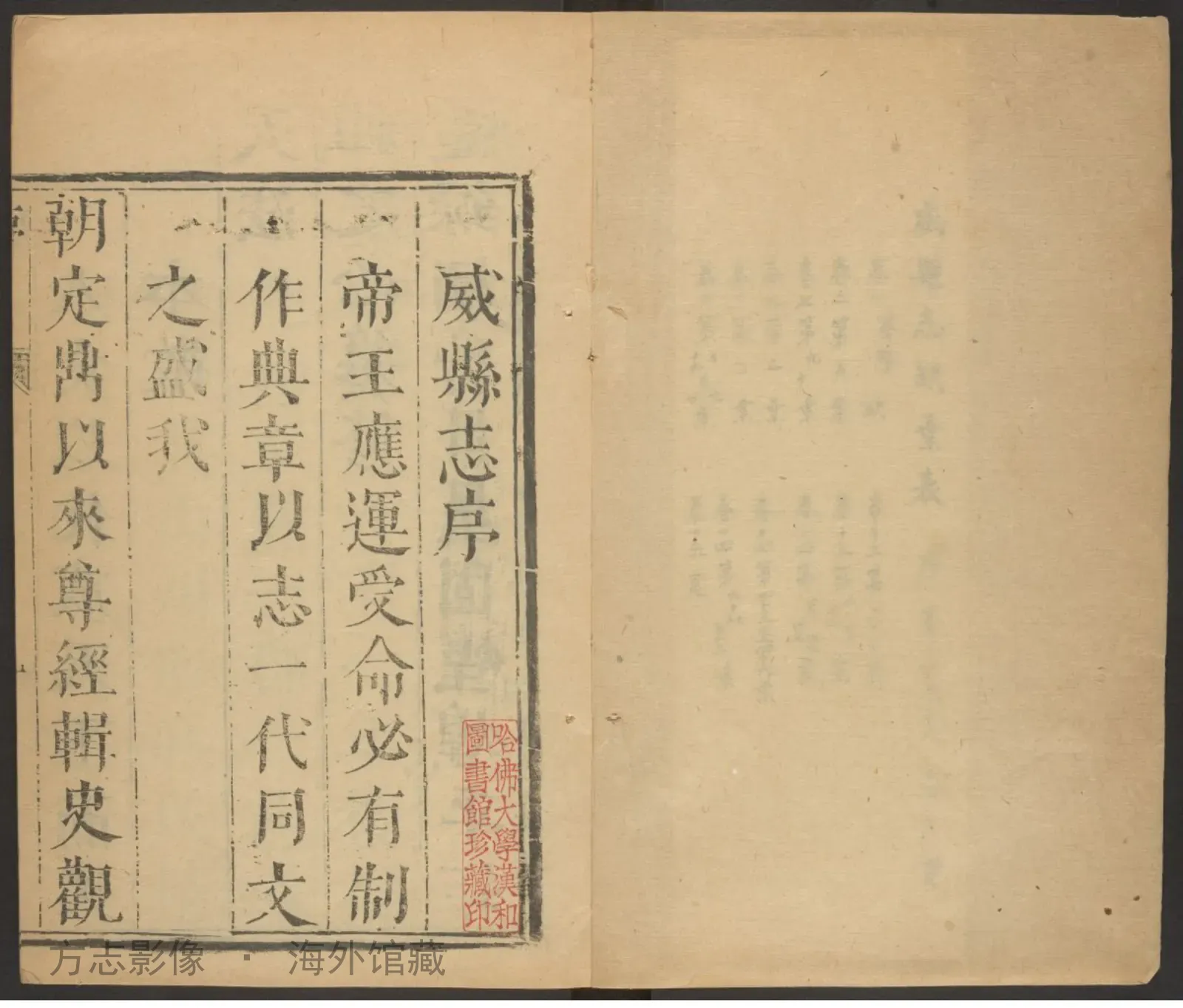 威县志·河北书影