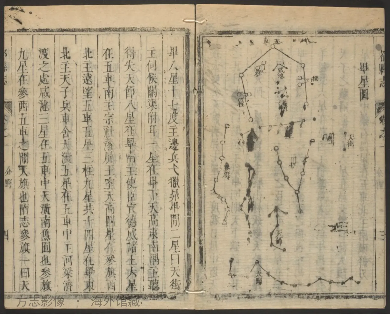 庆都县志书影