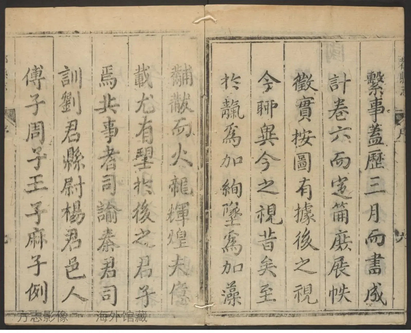庆都县志·河北书影