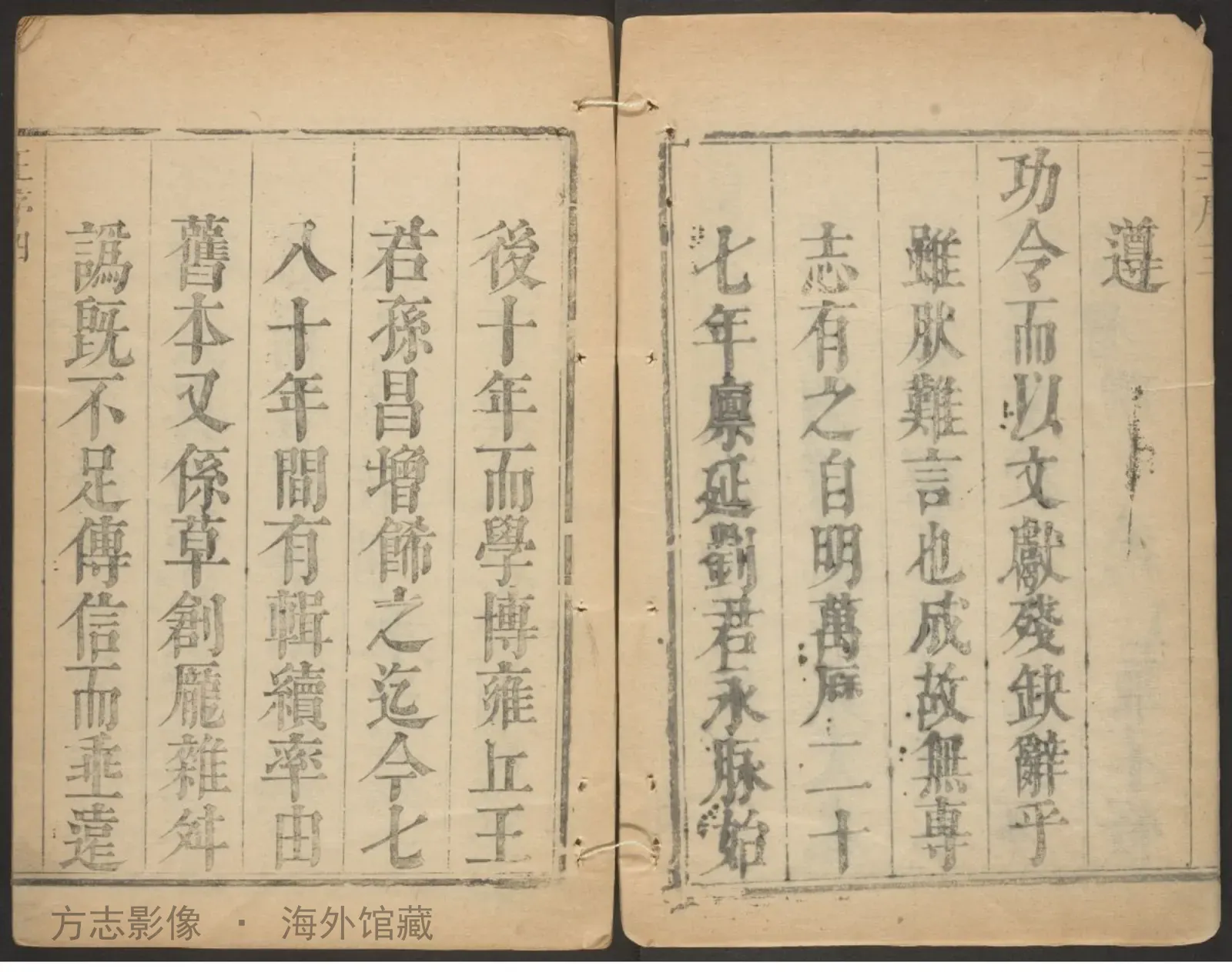 成安县志书影