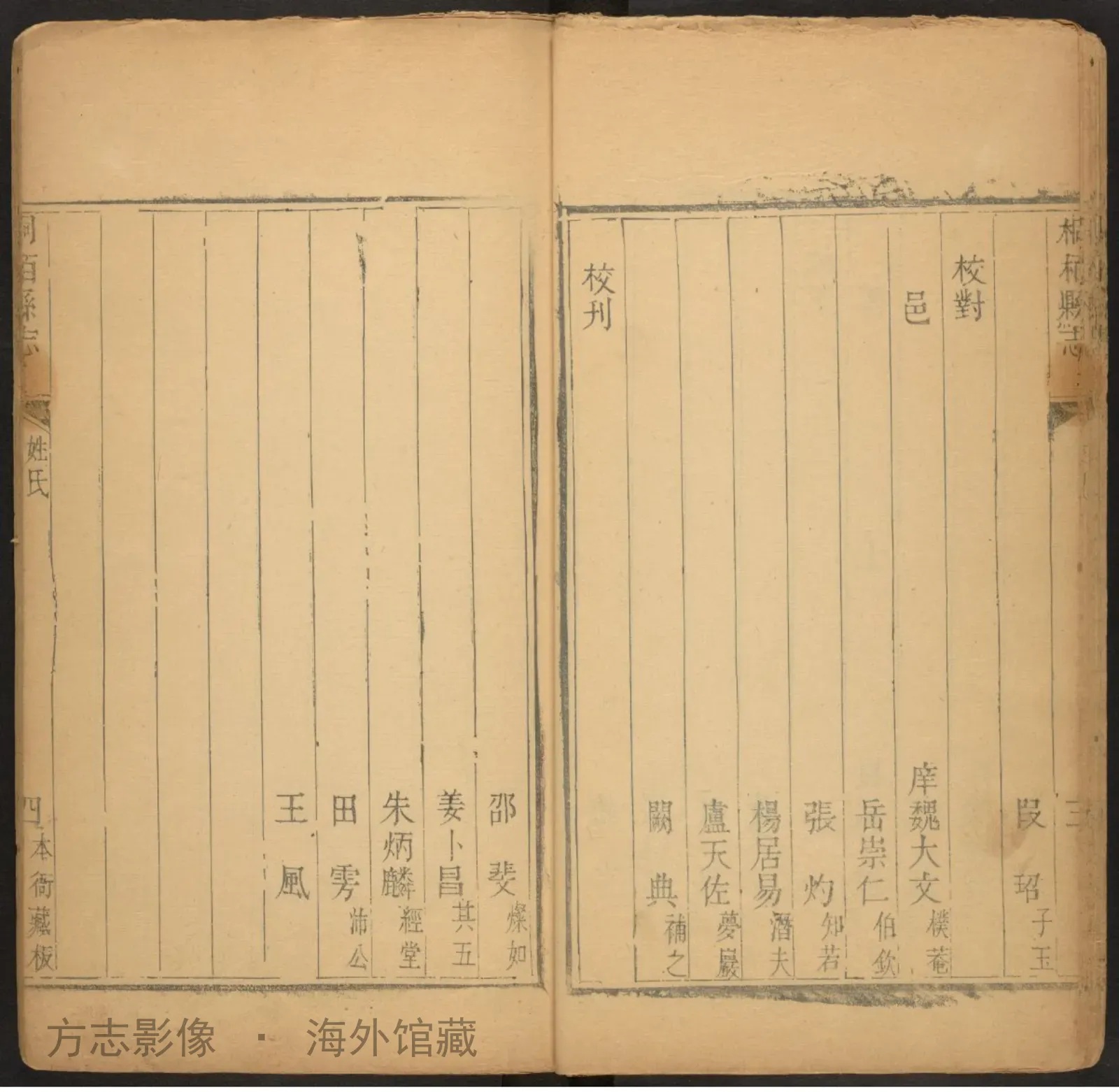 桐柏县志首书影