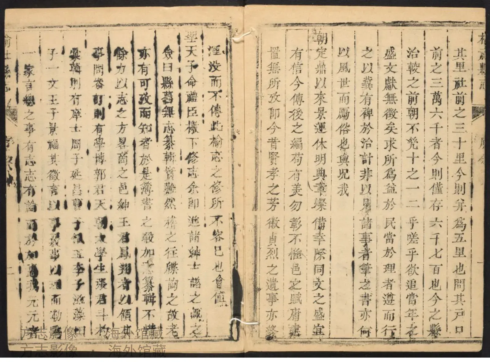 榆社县志·山西书影