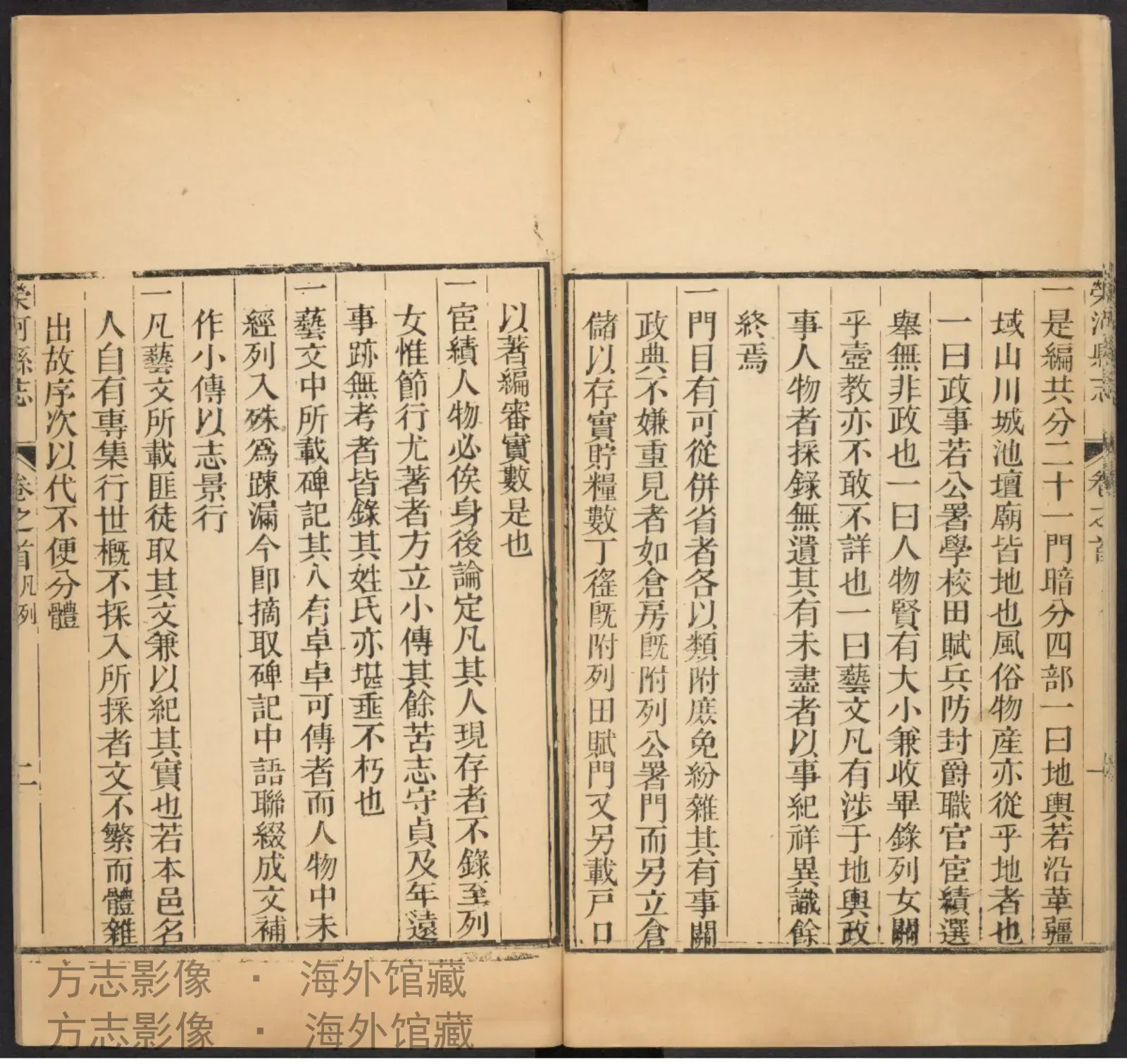 荣河县志书影