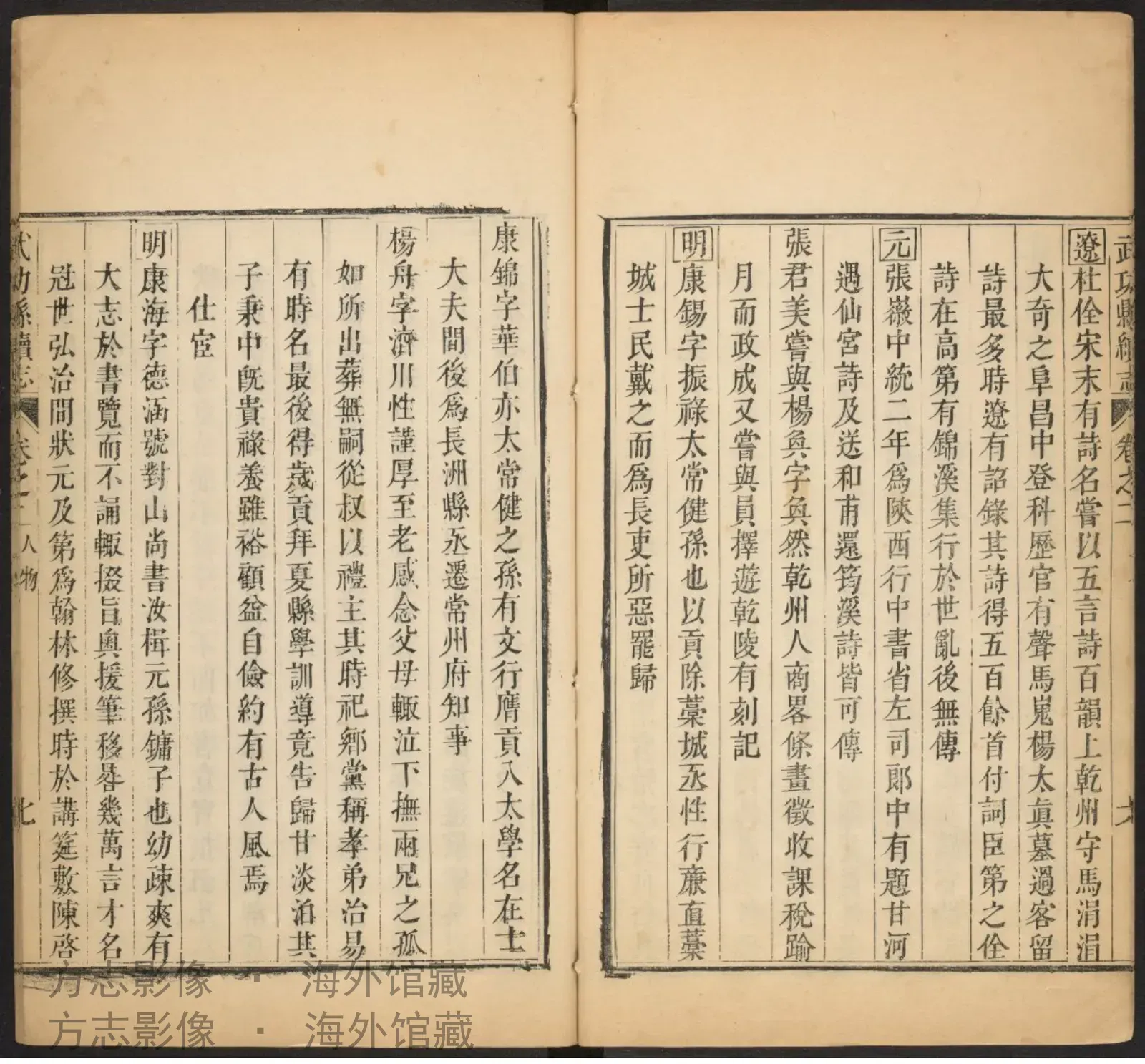 武功县重校续志书影