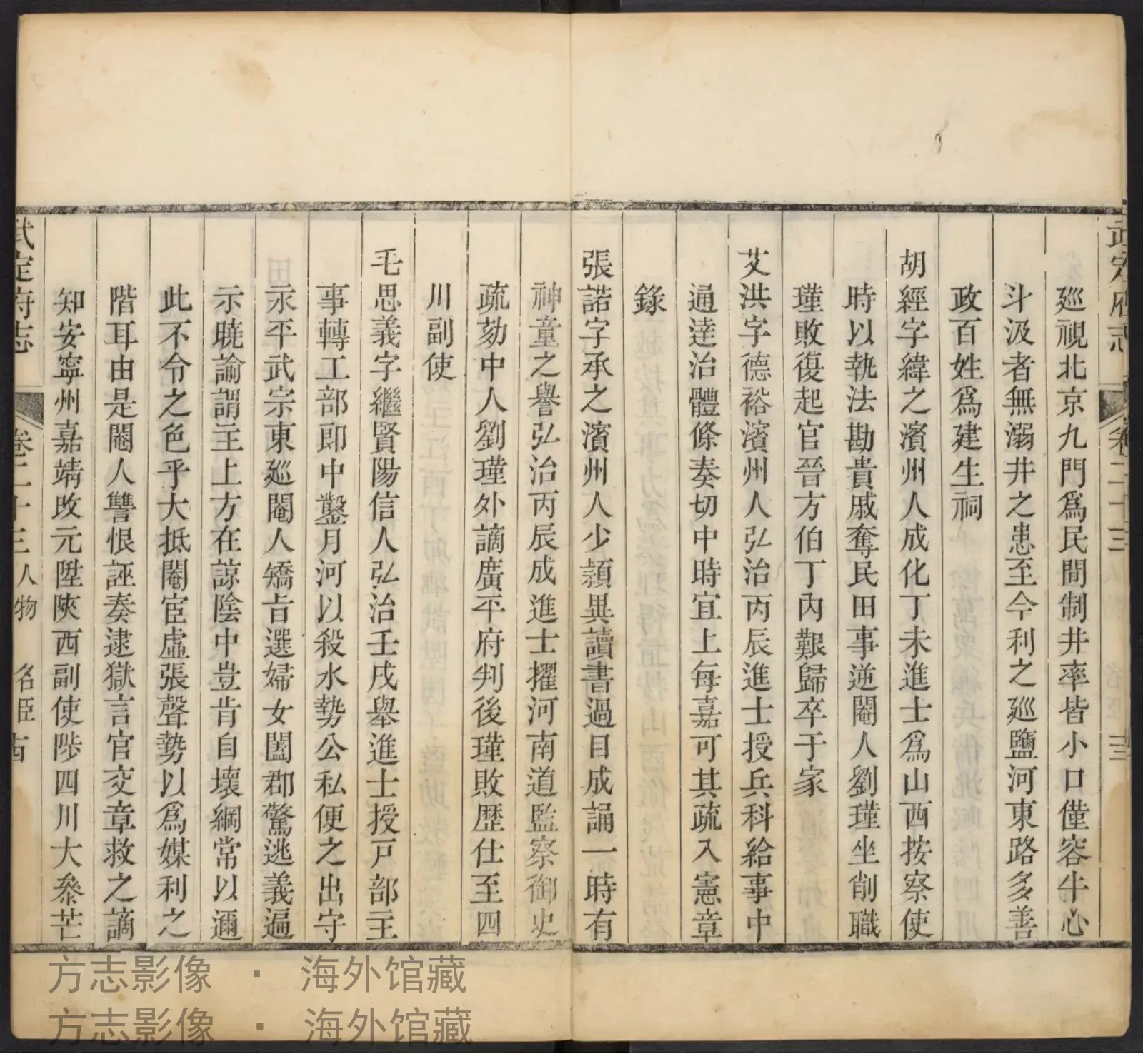 武定府志【02】·山东书影