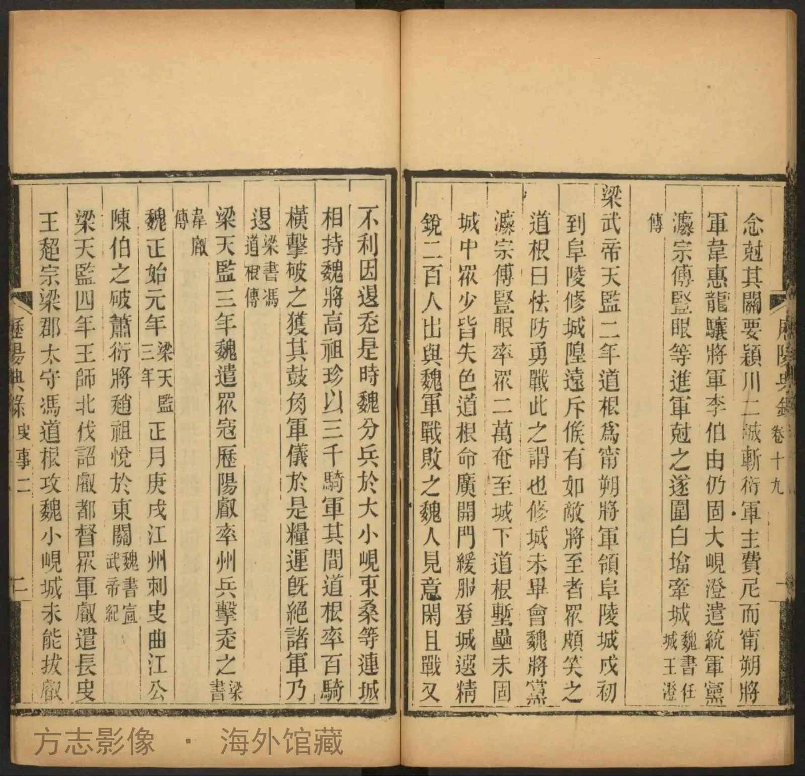 历阳典录补编.新化游氏和州官舍重刋本同治书影