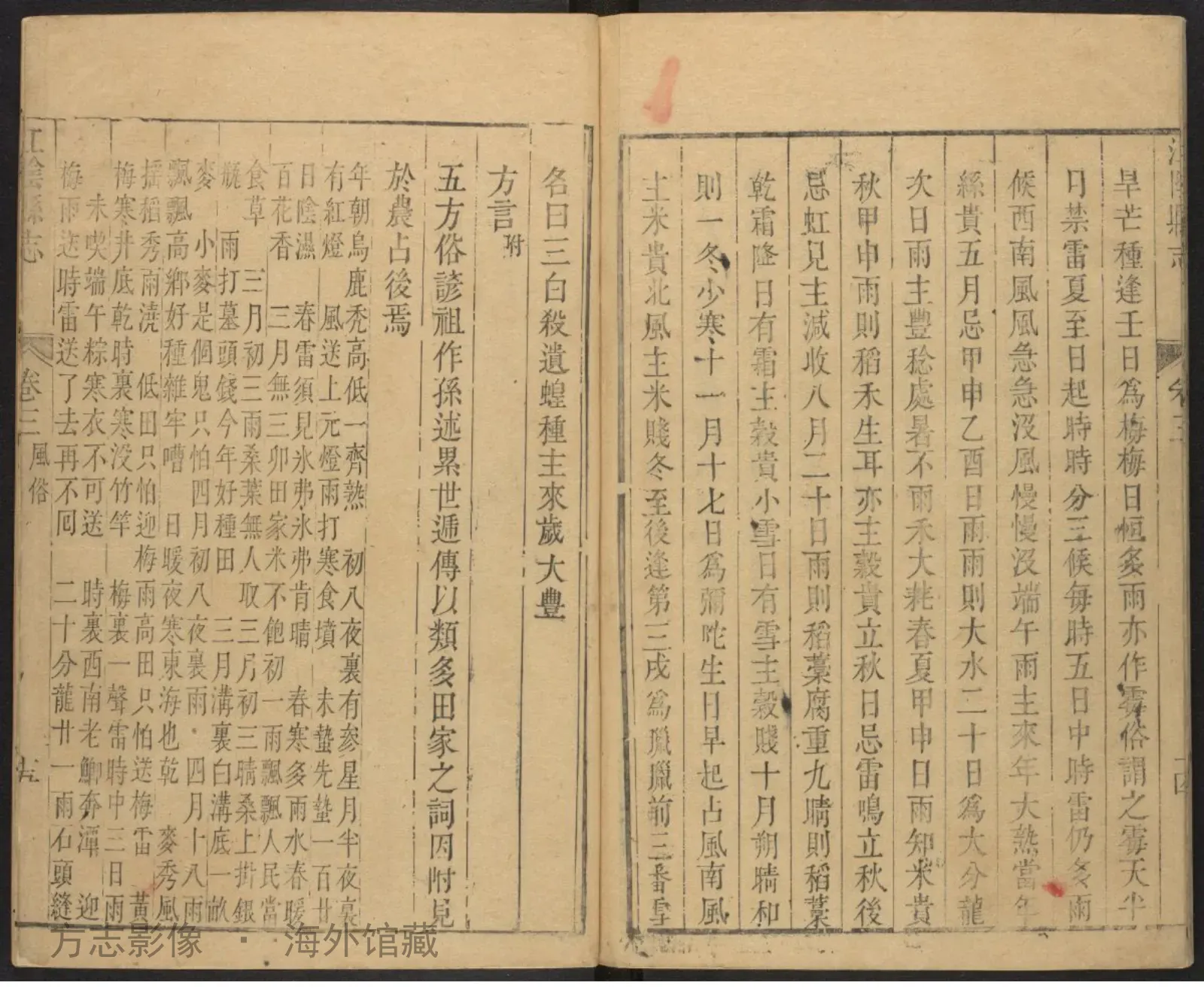 江阴县志卷首书影