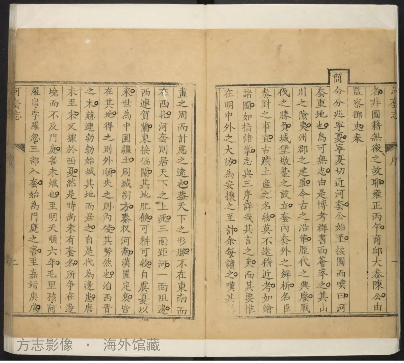 河套志书影