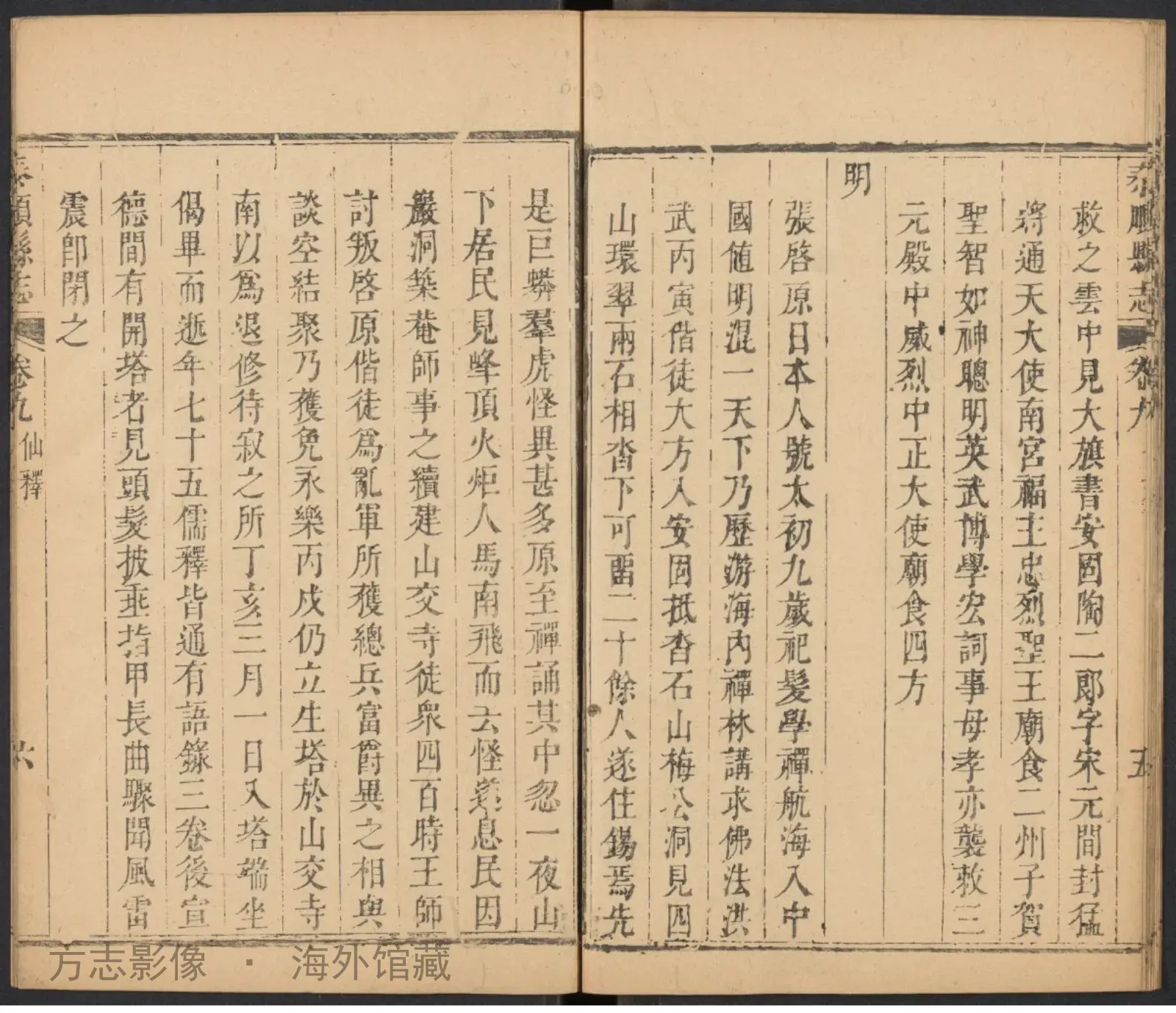 泰顺县志书影