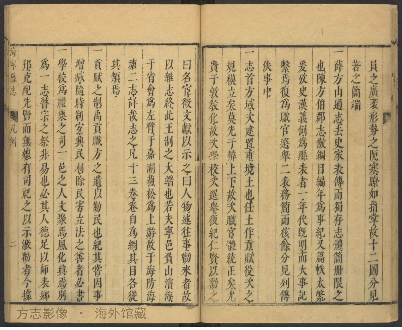 海宁县志附图书影