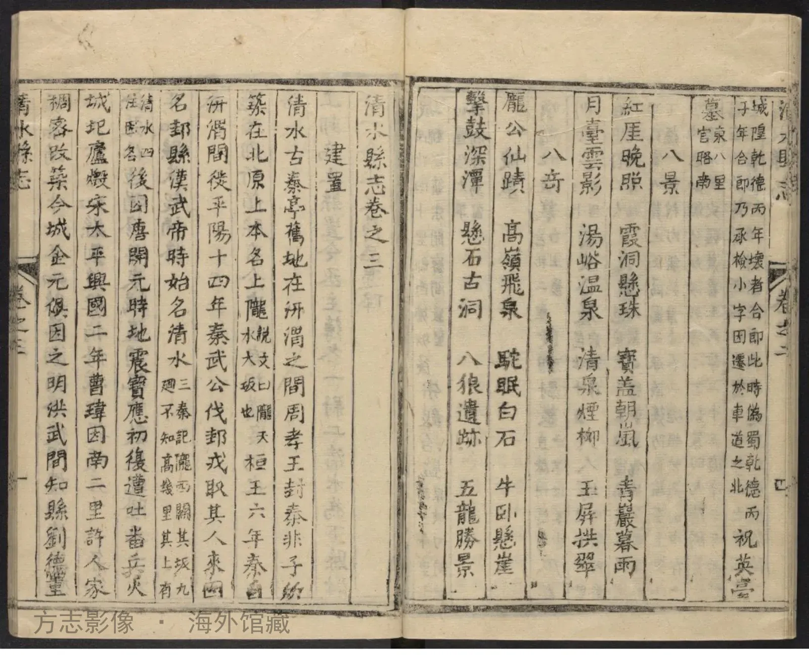 清水县志·甘肃书影