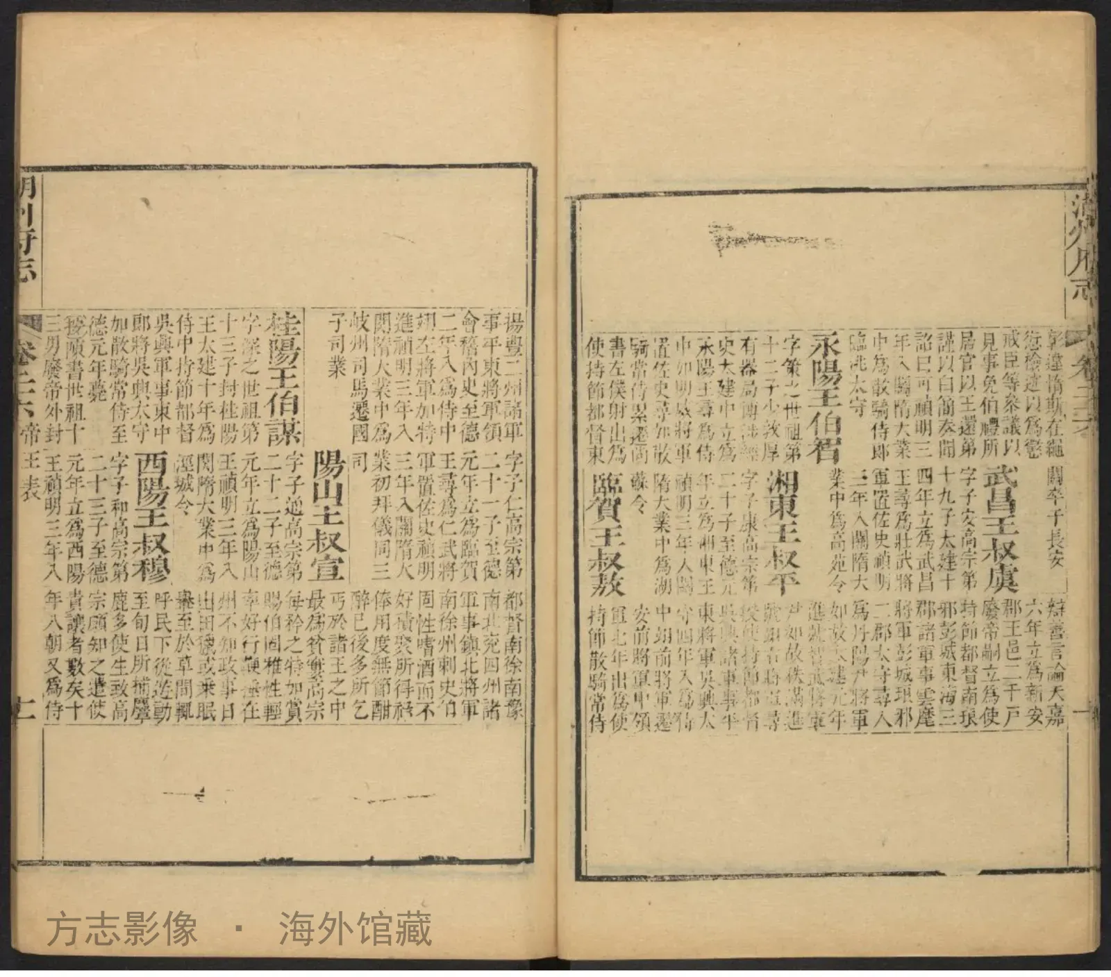 湖州府志首·浙江书影