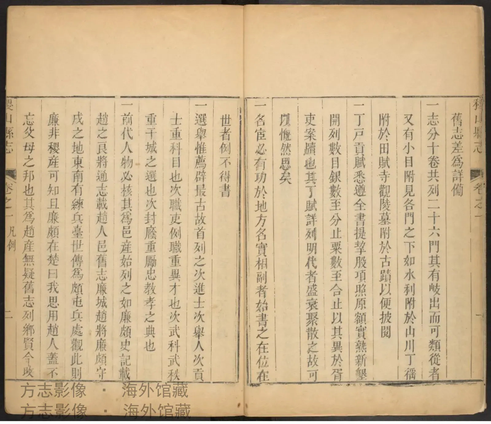稷山县志书影