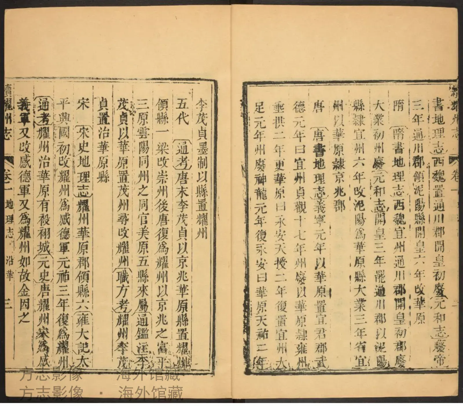 续耀州志书影