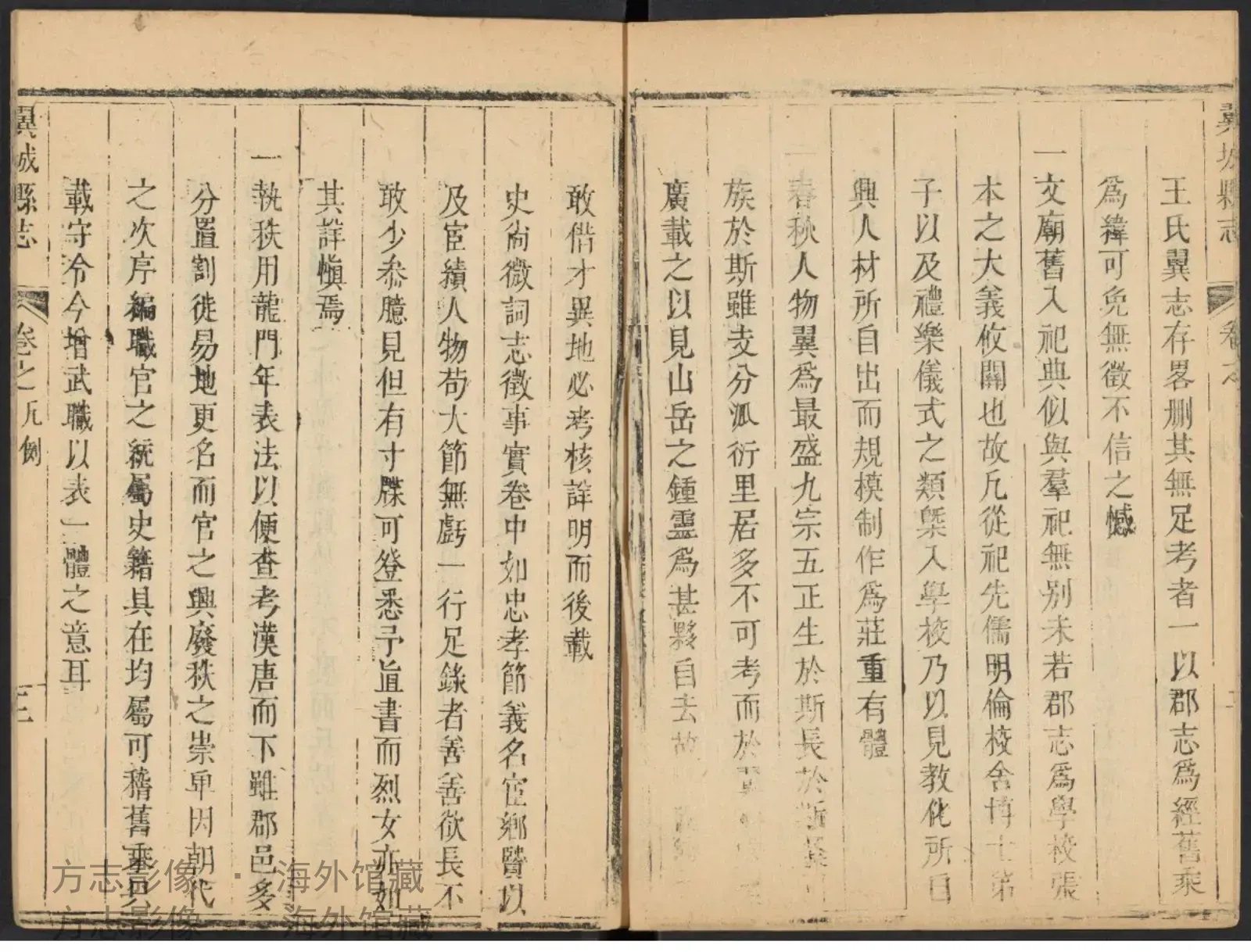 翼城县志·山西书影