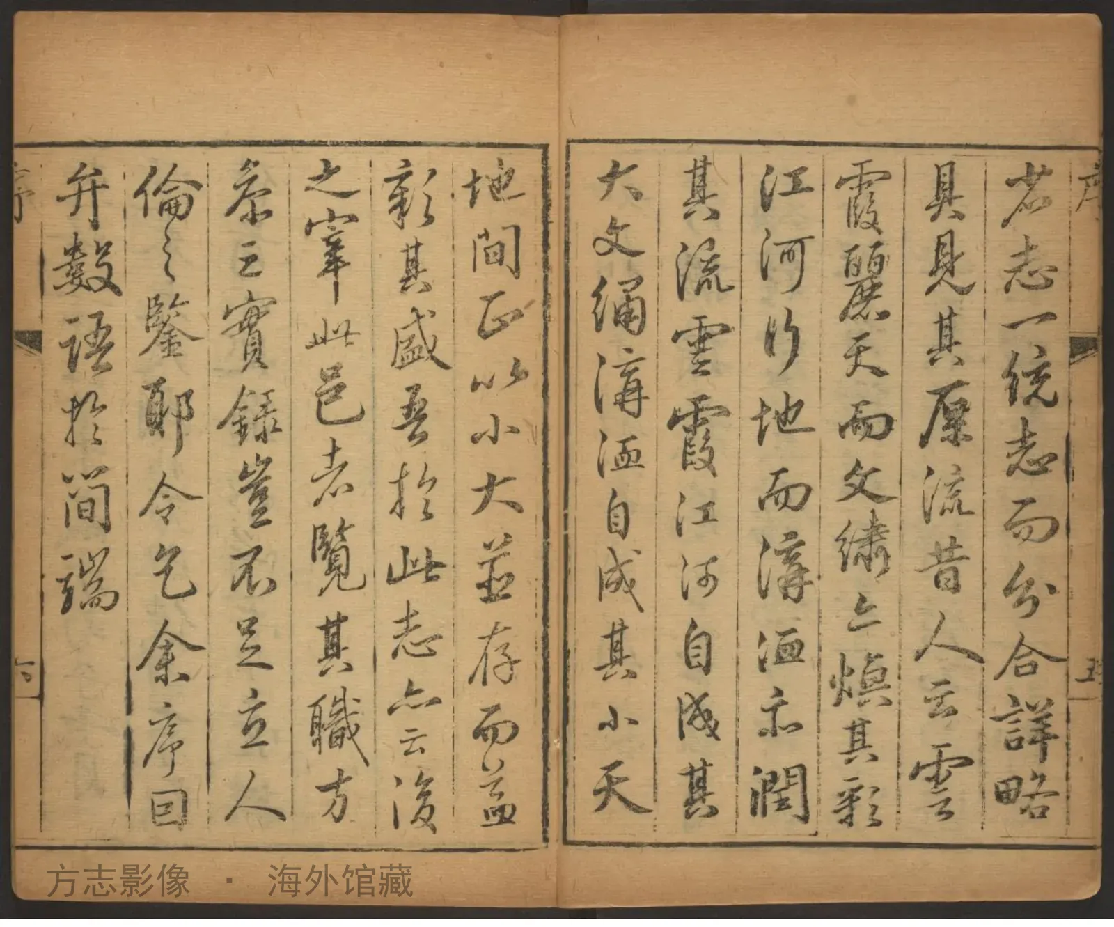 临榆县志首.钟和梅书影