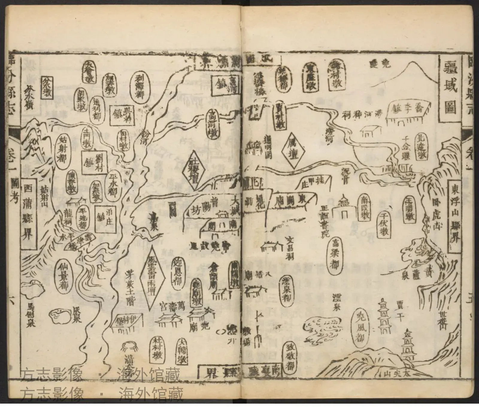 临汾县志首末·山西书影