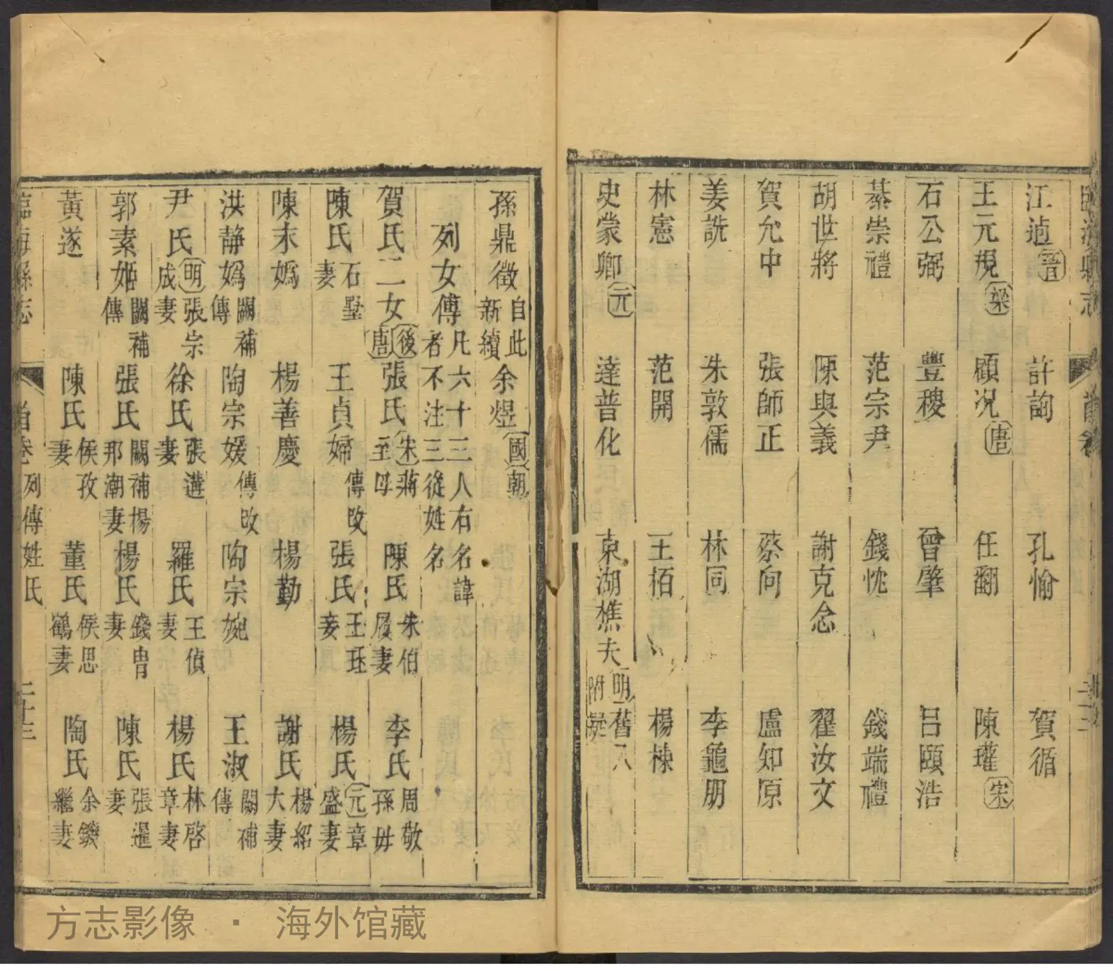 临海县志.康熙书影