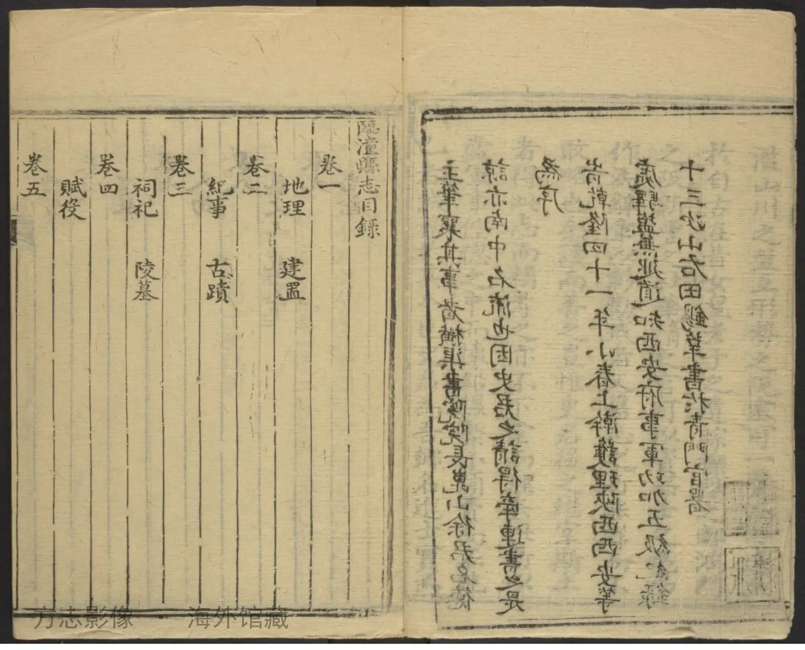 临潼县志. 史传远书影